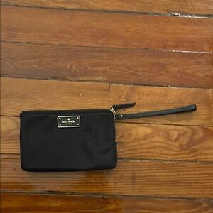 Kate Spade Black Zip Wristlet